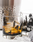 Forest Animal Custom Rock Glasses 2