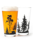 Mountain Camping Custom Pint Glasses 2