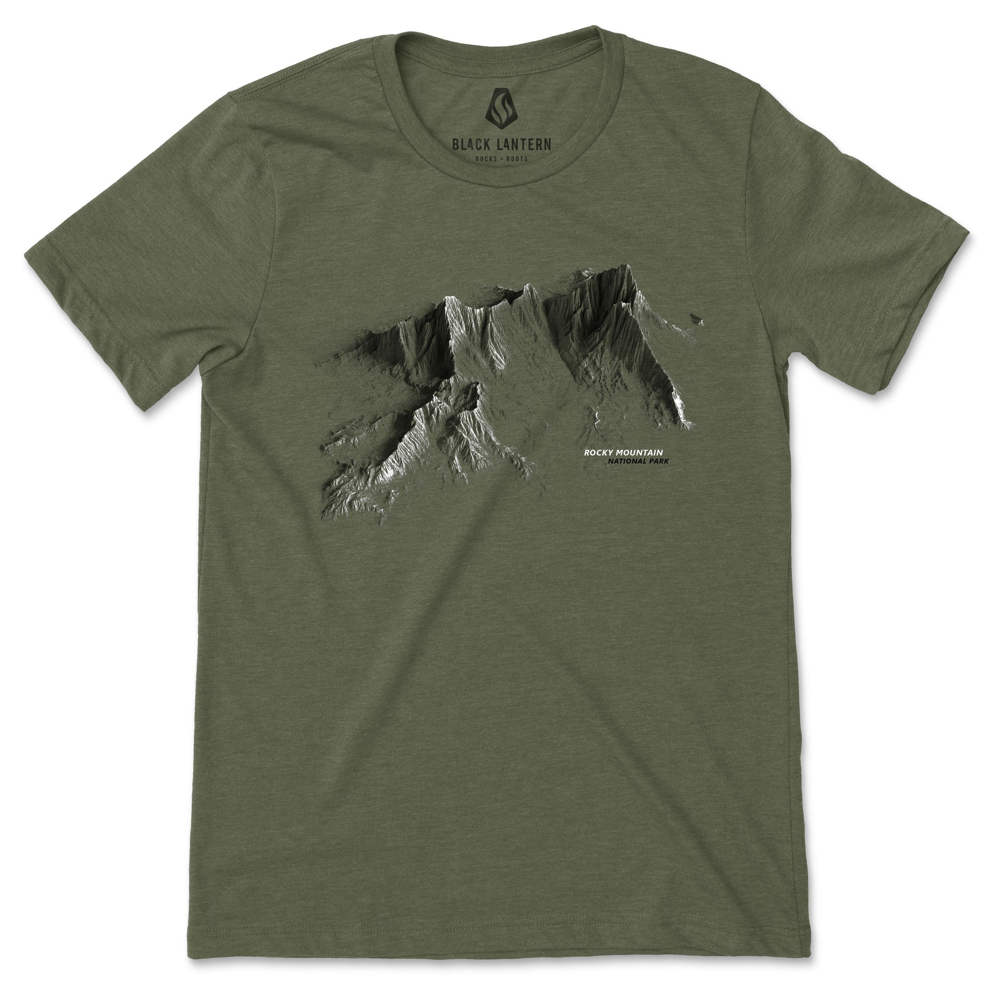 Aerial Mountainscape Custom Tshirt